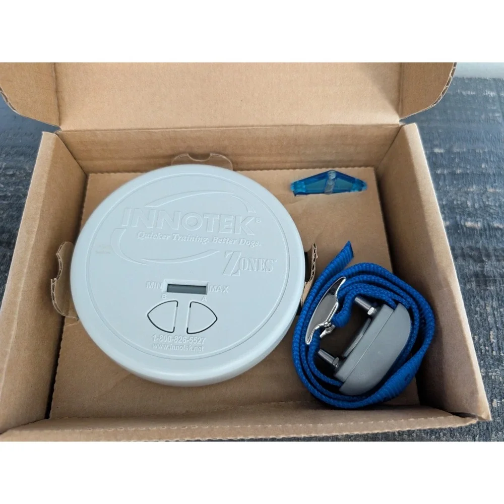 Innotek Zones ZND-1200 Wireless Indoor Pet Proof Barrier 1 Zone & 1  Lt Collar